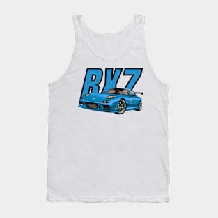 RX7 FD BLUE Tank Top